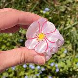Mini Cherry Blossom Hair Claw Clip