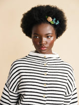 Butterfly Garden Crochet Hair Clips