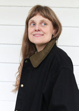 Town & Country Coat - Washed Black