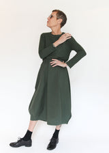 Rib Yoke Skirt - Konbu