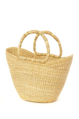 Natural Petite Wing Shopper from Ghana