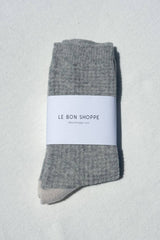 Wool Waffled Socks