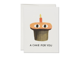 A Cake birthday greeting card