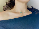 Thin Minimalist Necklace