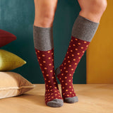 Women's Lambswool Boot / Long Socks
