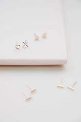 Gold XO Studs