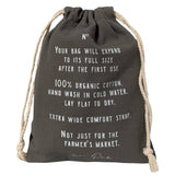 The french market bag no.2 in iron