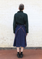 Wrap Skirt - Indigo OS
