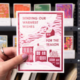 Warmest Wishes Christmas Card