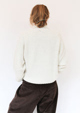 Lattice Cardigan - Natural