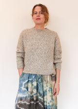 Chunky Sweater - Beige Melange