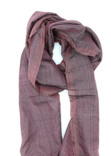 Silk Scarf - Eggplant