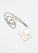 Flower Charm w/ Chain Necklace