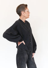 Merino Wool Cardigan - Anthracite