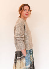 Chunky Sweater - Beige Melange