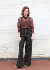 Georgio Button Down - Chocolate