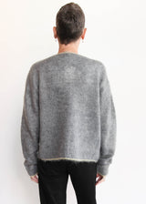 Cardigan - Gray/Yellow