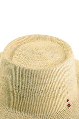 Ghanaian Plain Straw Sun Hat