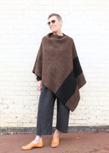 Block Poncho - One Size