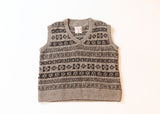 Fair Isle Vest - Natural