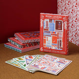 Book Lovers Assorted Letterpress Cards Set of 6