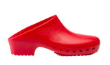 Calzuro Classic Clog Without Holes - Red