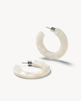 Kate Hoops in White Shell