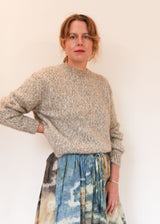 Chunky Sweater - Beige Melange