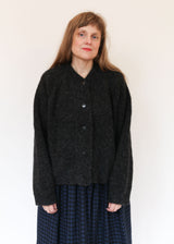 Baby Alpaca Cardigan - Anthracite