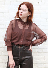 Georgio Button Down - Chocolate