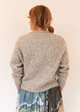 Chunky Sweater - Beige Melange