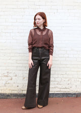 Georgio Button Down - Chocolate