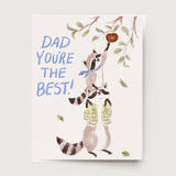 Father's Day Raccoons Card