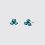 Tiny Clover Stud Earring