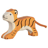 Tiger, small, running