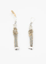 Sterling Silver Woven Earrings