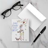 Father's Day Raccoons Card