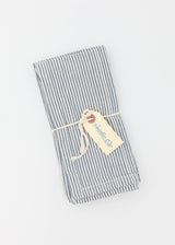 Ticking Napkin Set - Indigo