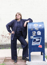 Sailor Pants - Dark Indigo w/ Indigo Stitch