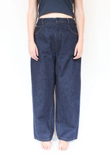 Denim Straight Pants - Indigo