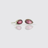 Shiny Tear Drop Studs - EJ2062