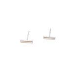 Silver Bar Studs