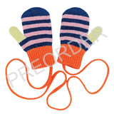 Kids' Patterned Lambswool Mittens