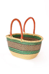 Large Oval Picnic Basket - Assorted