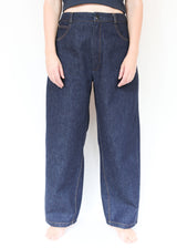 Denim Straight Pants - Indigo