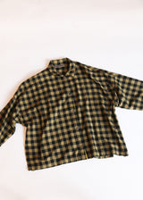 Big Check Big Shirt - Olive