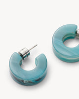 Muse Hoops in Jadeite