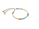 Beaded Bracelet w/ Adjustable Clasp