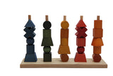 Rainbow Stacking Montessori Toy
