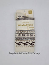 Fair Isle - Alpaca Crew Socks